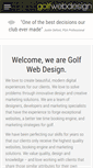 Mobile Screenshot of golfwebdesign.com